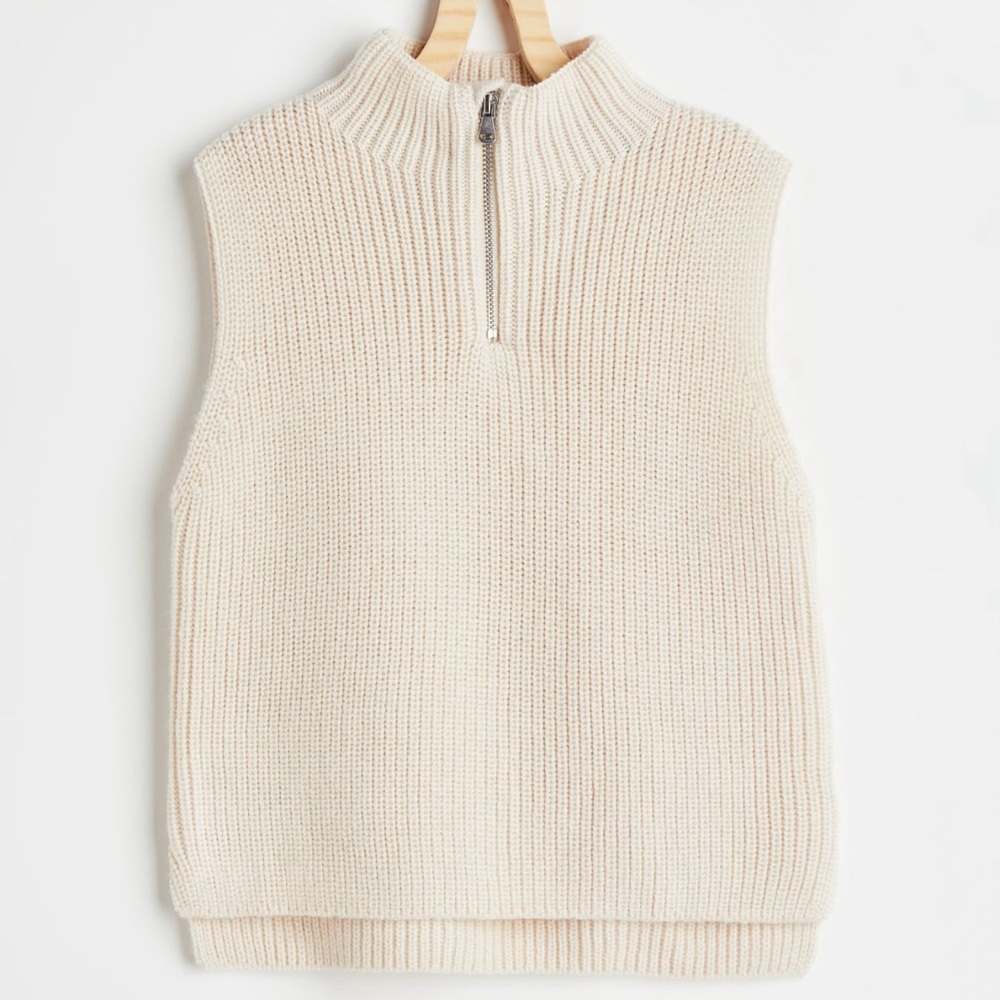 100% wool vest kids size 8/10 New